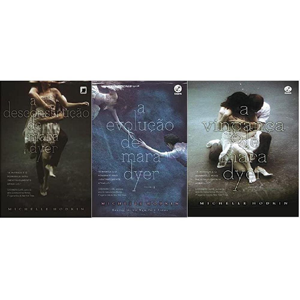 Kit 3 Livros A Desconstrução De Mara Dyer Michelle Hodkin