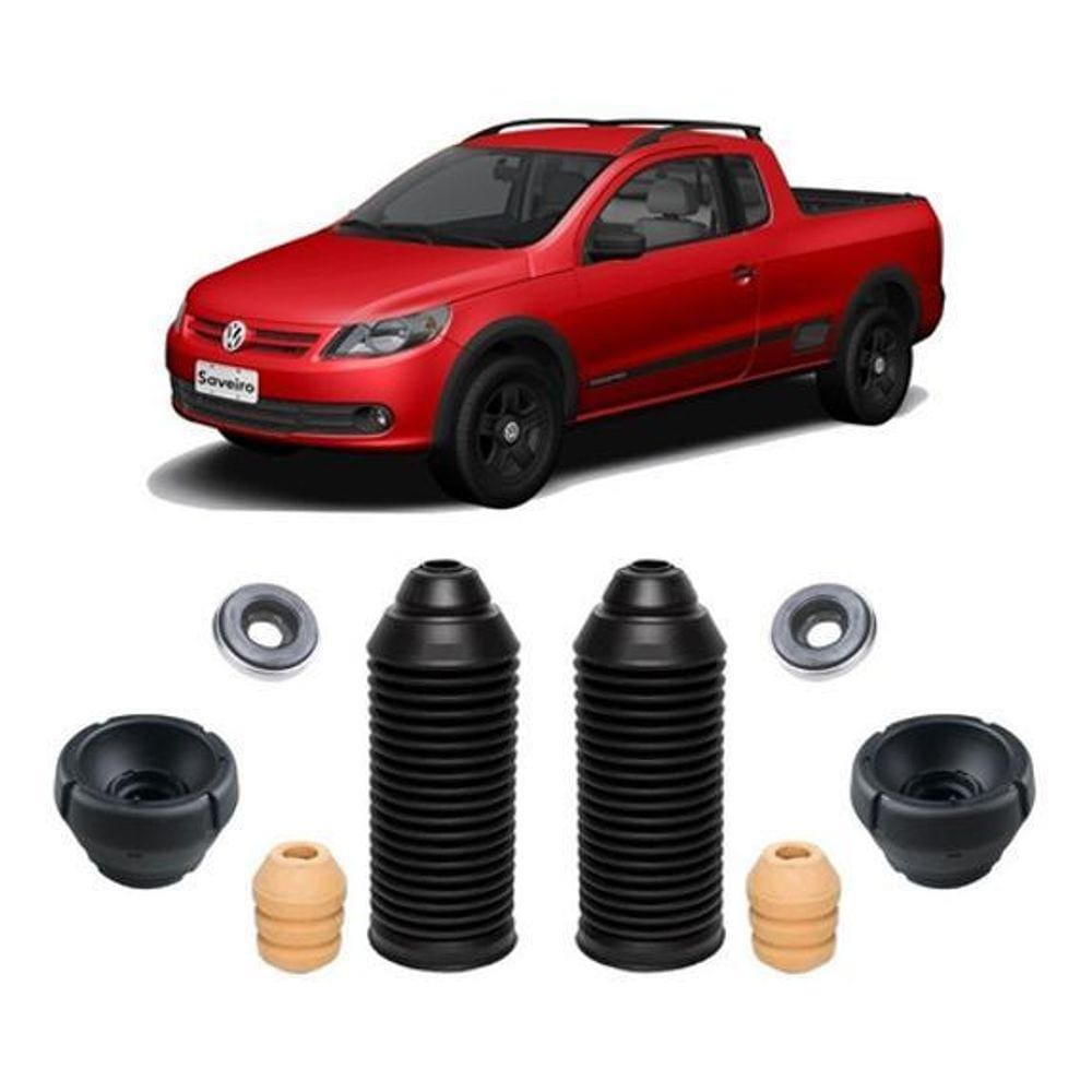 2 Kit Amortecedor Dianteiro Vw Saveiro 2012 2013 2014 2015