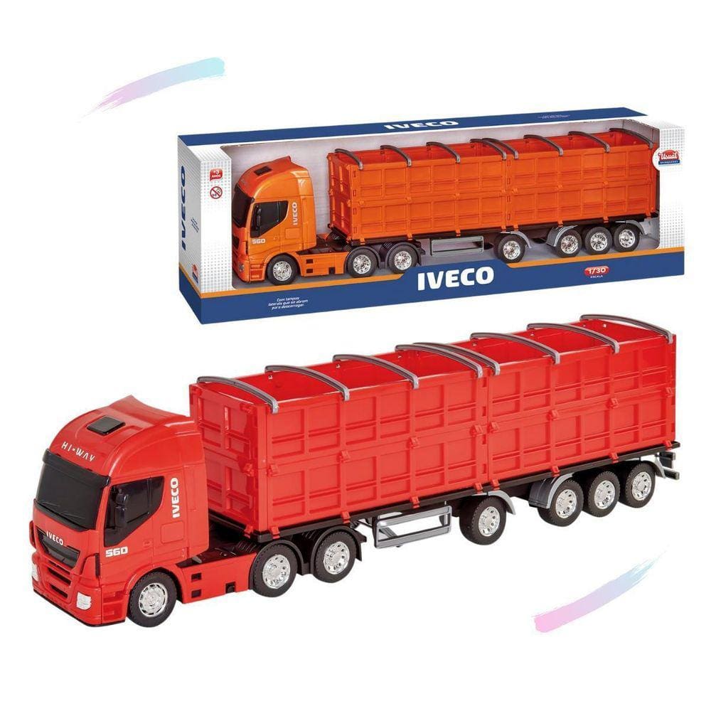 Caminhao iveco infantil, extra