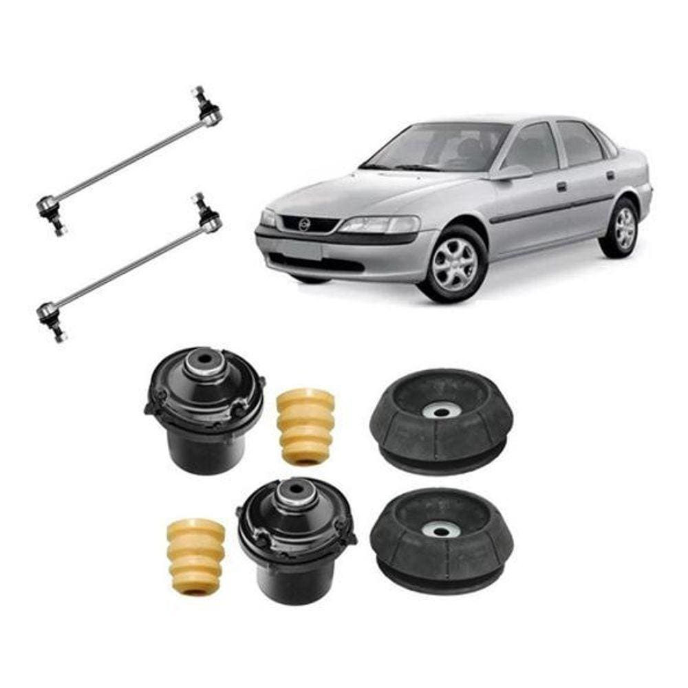 Kit Coxim Batente Dianteiro Gm Vectra 05