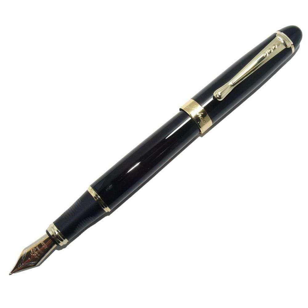 Caneta Tinteiro Jinhao X450 Preto Brilhante Gt
