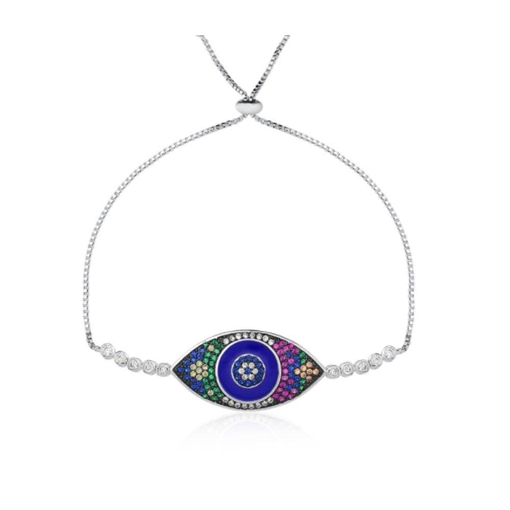 Pulseira Shambala olho grego