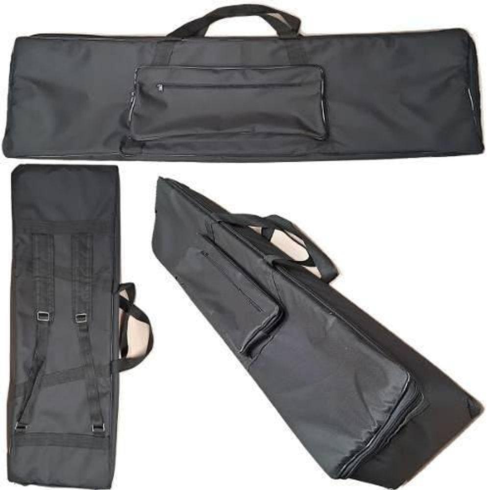 Capa Bag Teclado Casio Ctk4400 Nylon Master Luxo Preto