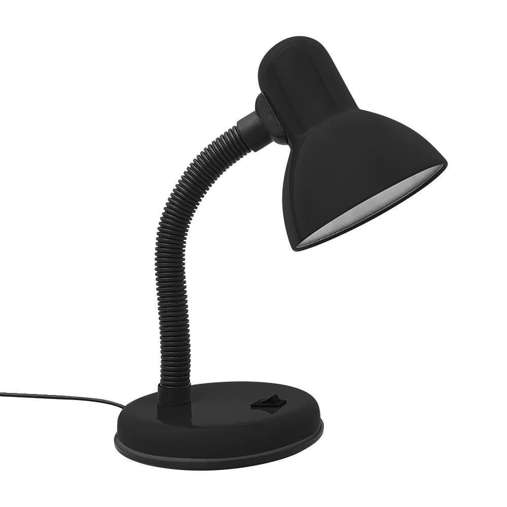 Luminária De Manicure Abajur De Mesa Articulada Preta