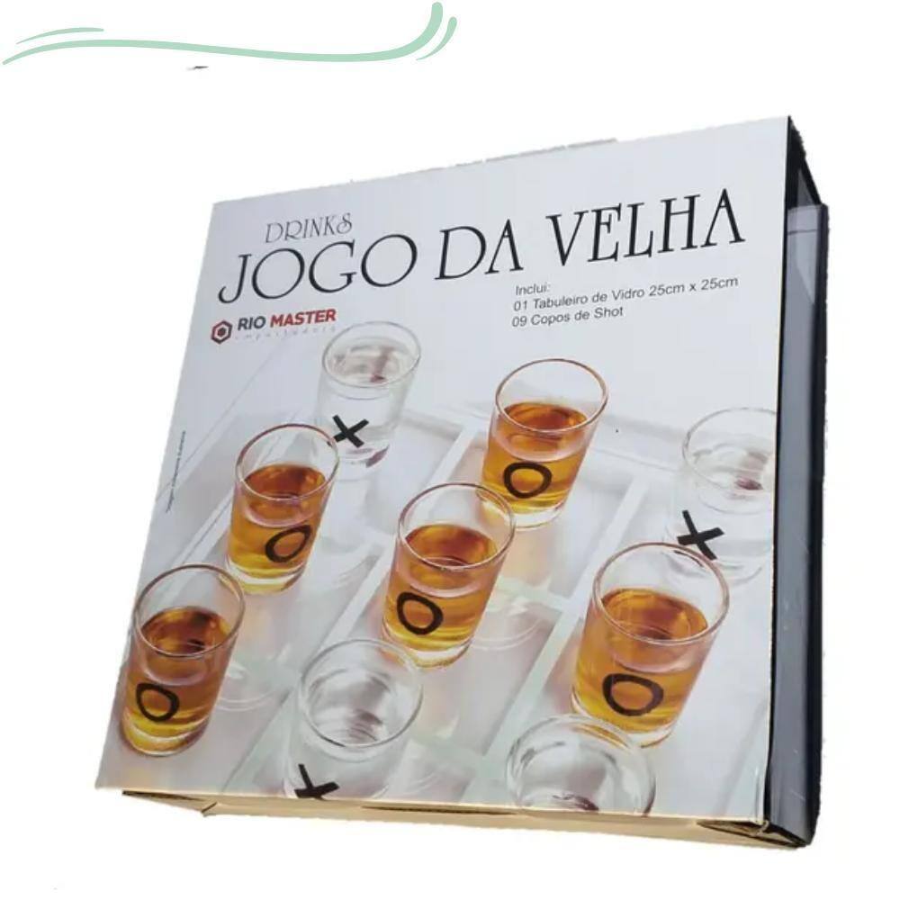 Loja Duarte Presentes  Jogo da Velha Shot Drinks – Rio Master