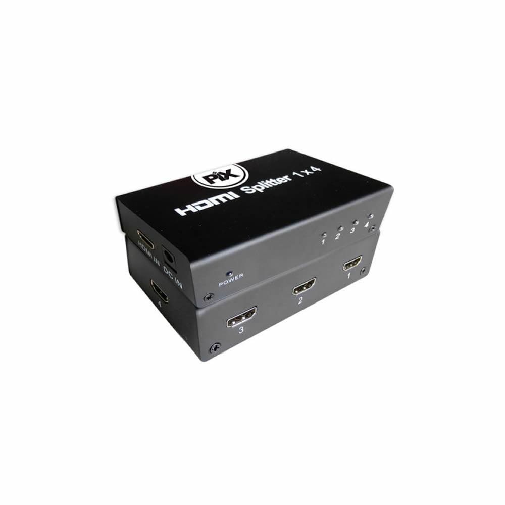 Duplicador Hdmi 1 Entrada 4 Saída Pix 075-0812 225Mhz