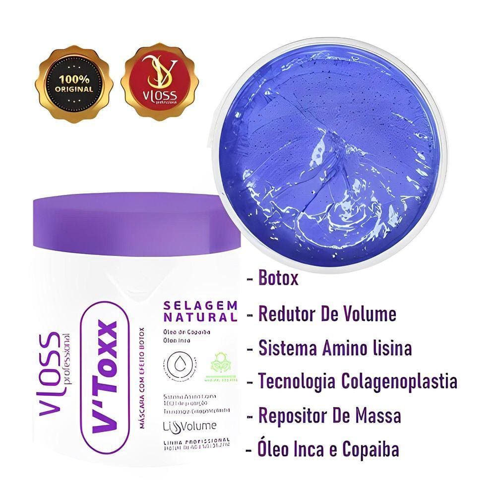 Matizador Hidratante Botox Alisante Roxo Nutrição Completa