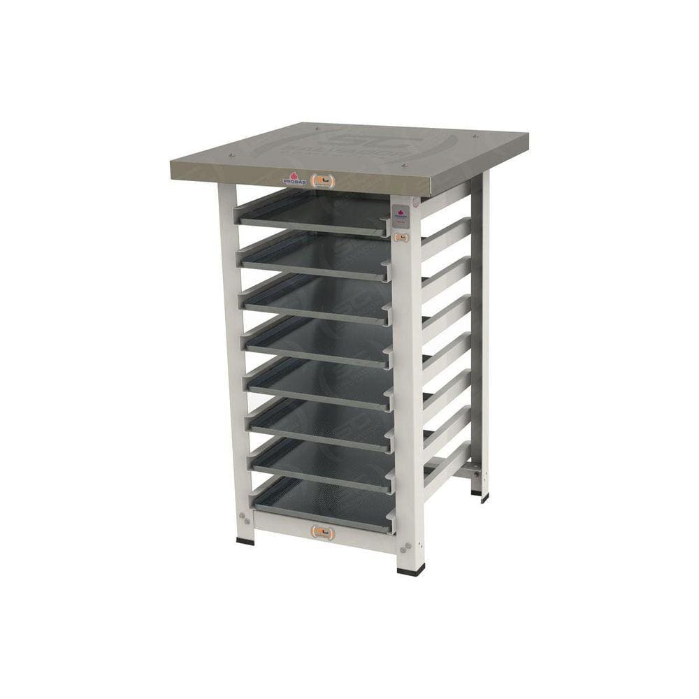 Mesa Apoio Mes004 Bancada 8 Níveis + 8 Assadeira 35Cm Progás