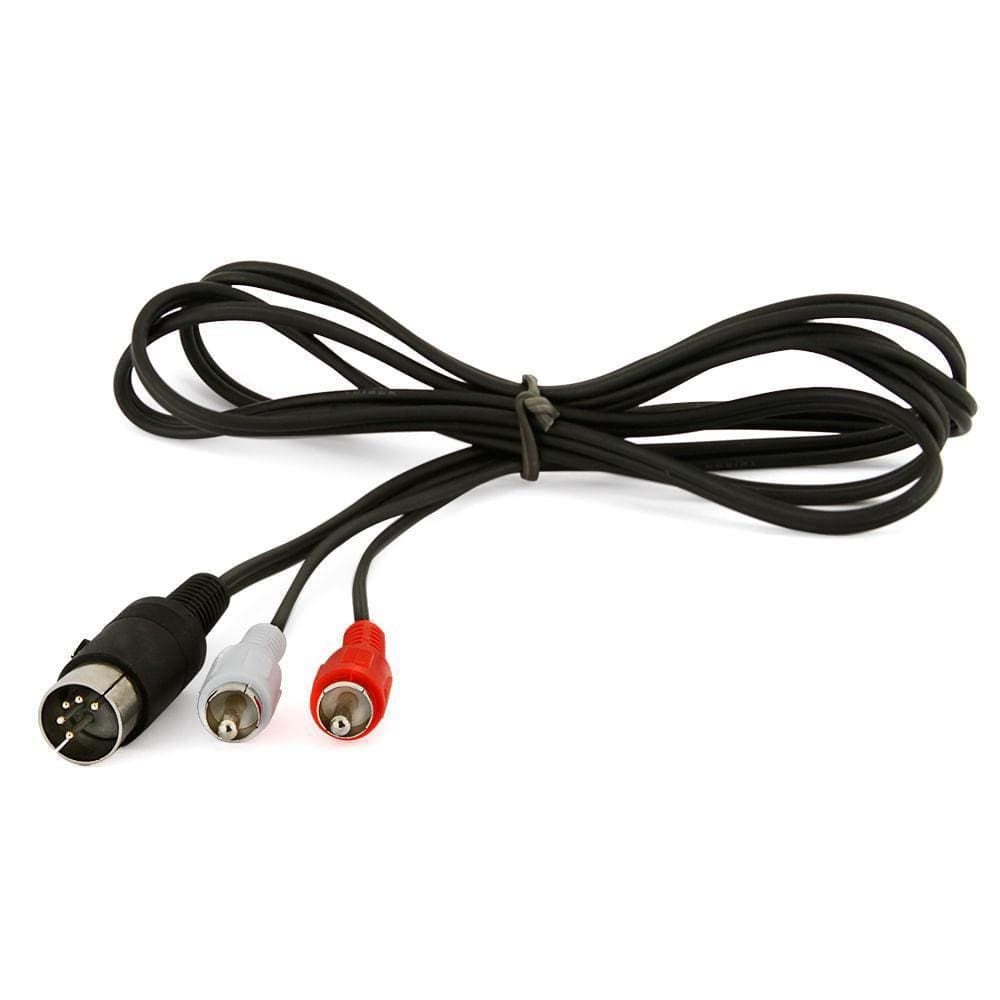 Cabo Din 5 Pinos X 2 Rca - 40 Metros
