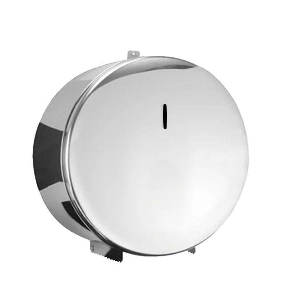 Dispenser Porta Rolão 300M Inox Com Trava P Teatros,Shopping