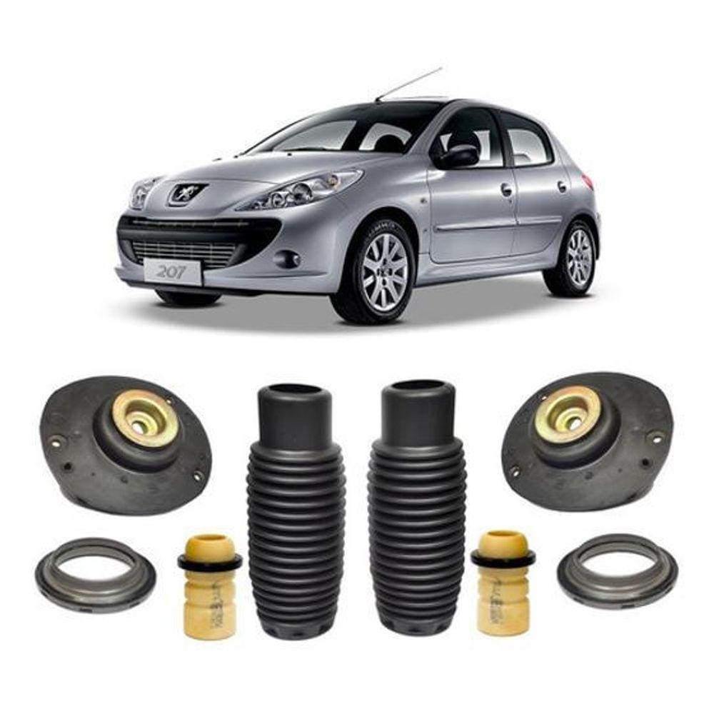 2 Kit Coxim Dianteiro Peugeot 207 1.4 1.6 2013 2014 2015