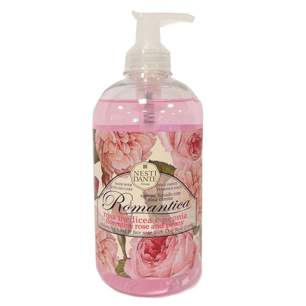 Sabonete Líquido Romantica Rosa Medicea E Peonia 500 Ml