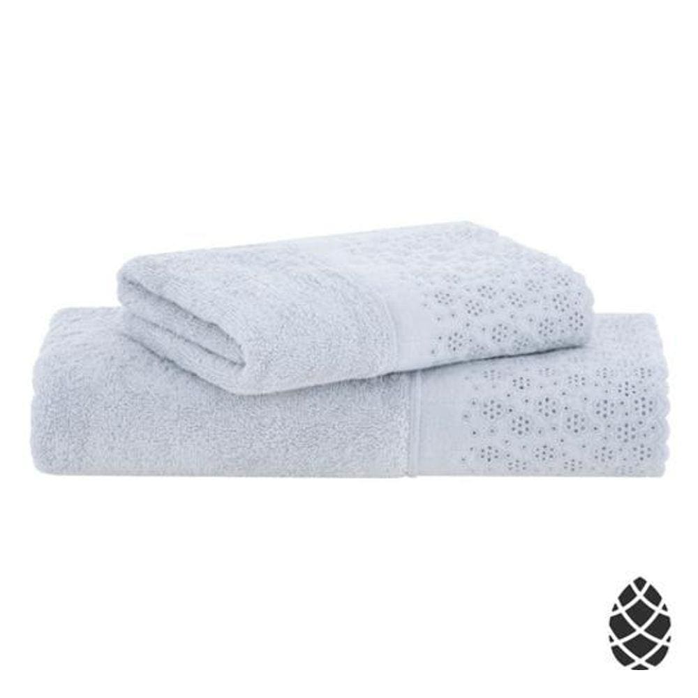 Jogo De Toalhas Buddemeyer Lovely Banho 2 Peças 100% Algodão