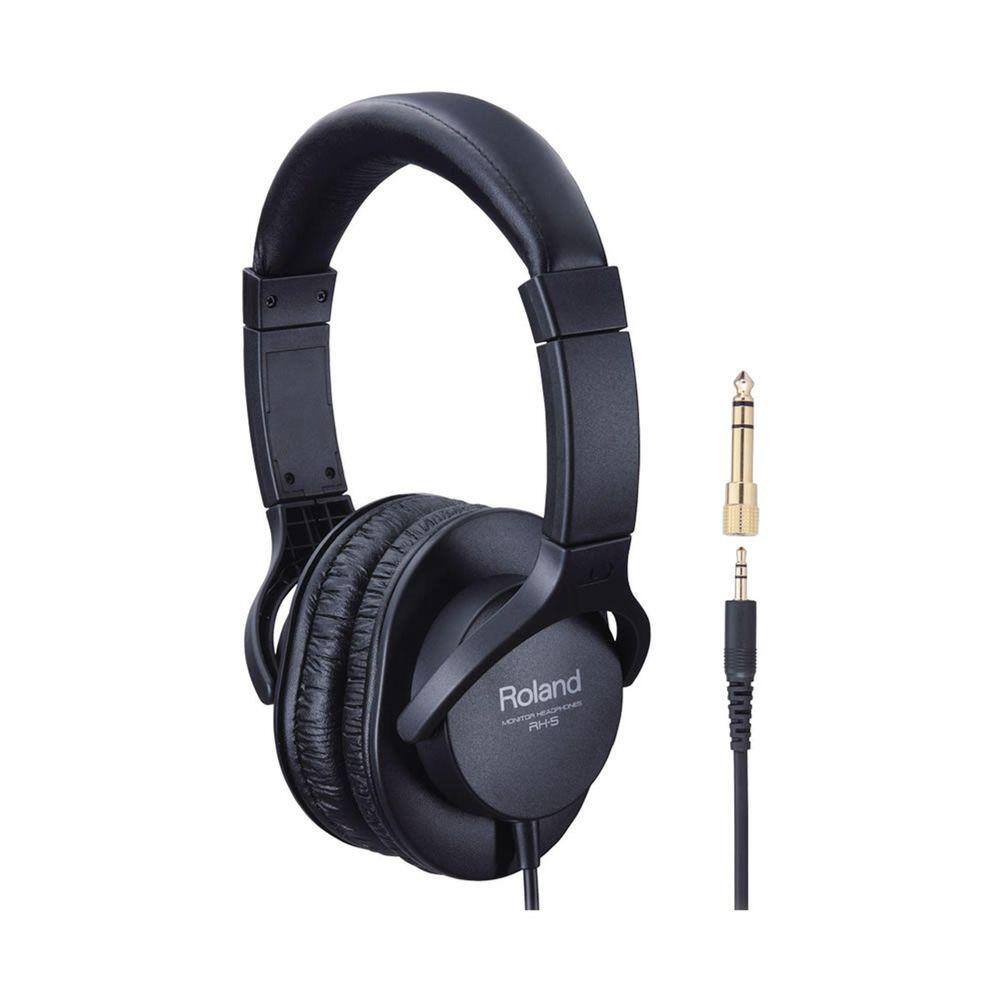 Fone de Ouvido Headphone Preto Roland Rh5