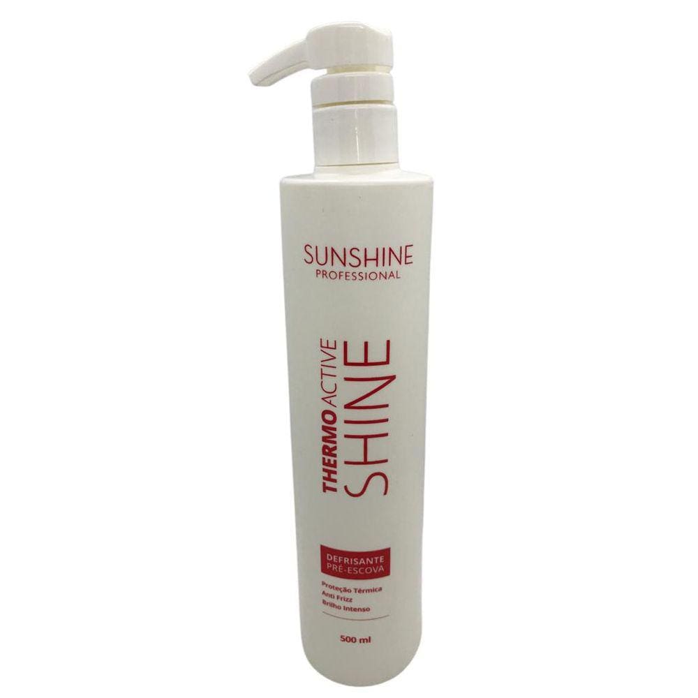 Defrisante Thermoativado Pré-Escova Active 500Ml Sunshine