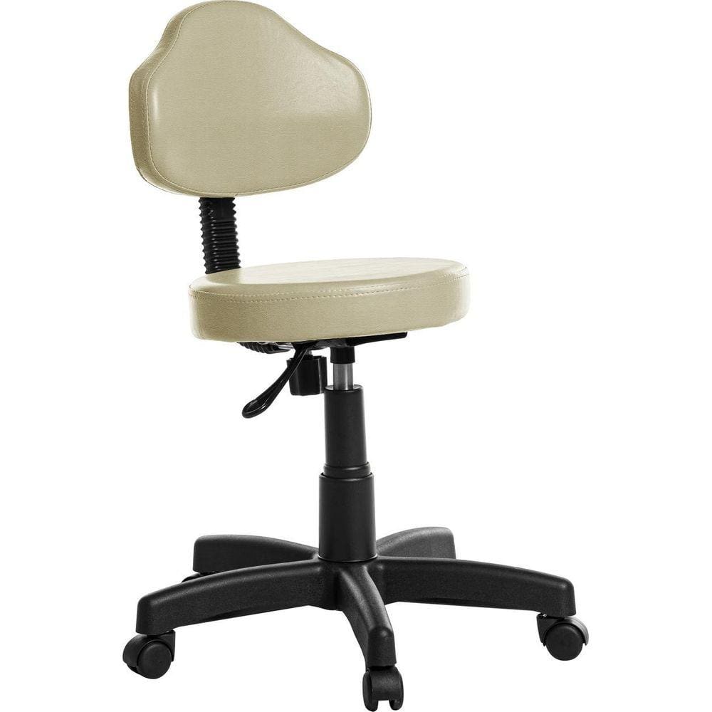 Cadeira Mocho Estética Clinica Plus Rce Bege