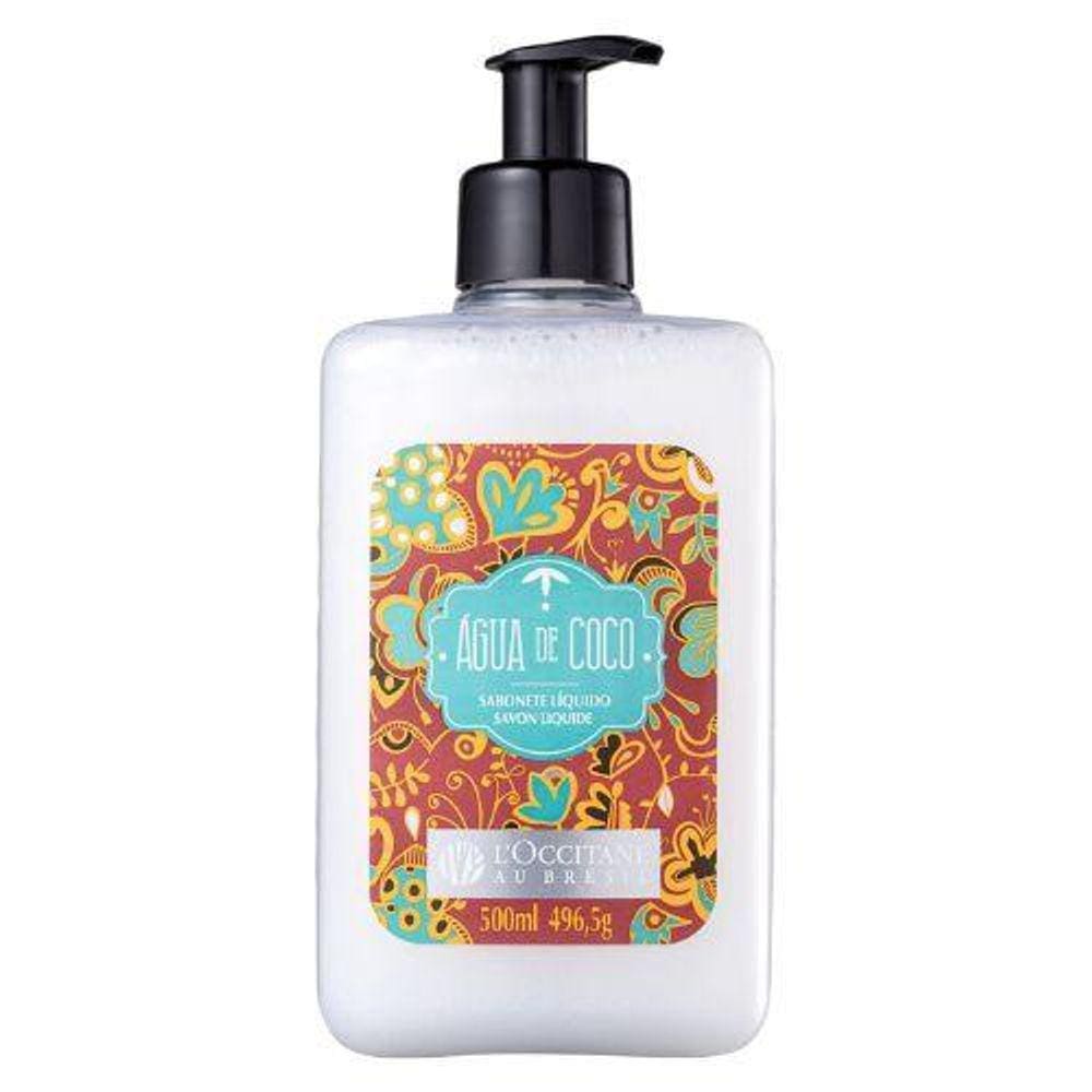L`Occitane Sabonete Líquido Para Mãos Água De Coco 500Ml