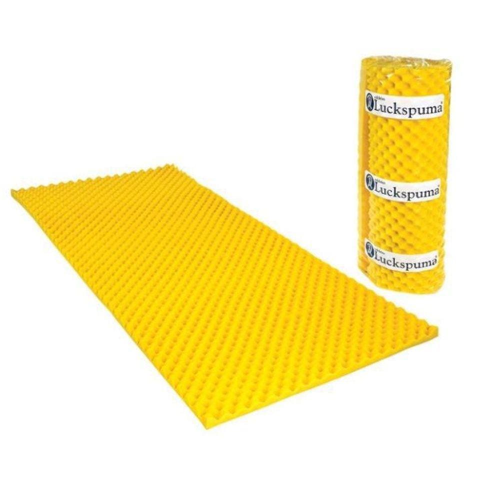 Colchão Piramidal Solteiro D-18 Amarelo 85X185X4Cm