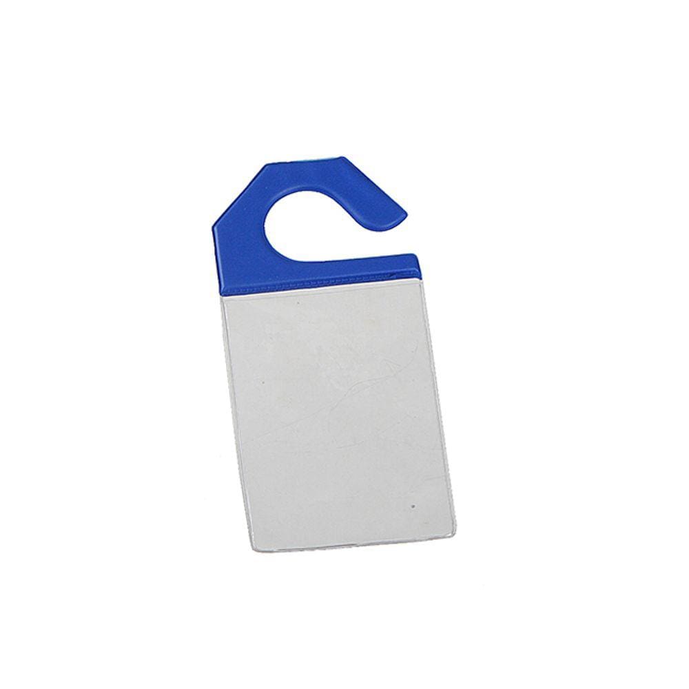 Crachá para veículos  cor azul  50 unidades