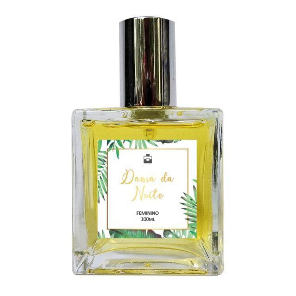 Perfume Feminino Dama Da Noite 100Ml Óleo Essencial Natural