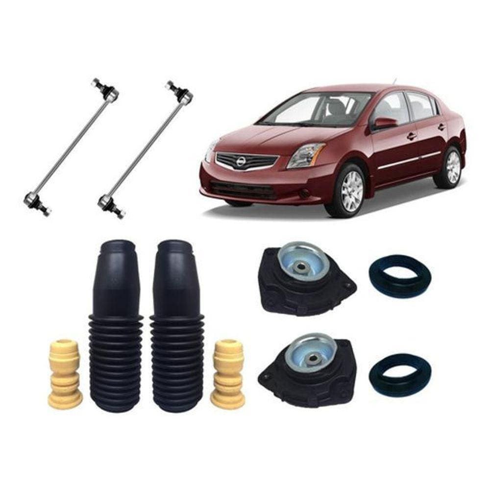 Kit Da Suspensão Bieleta Dianteira Sentra 2007 08 09 10 11