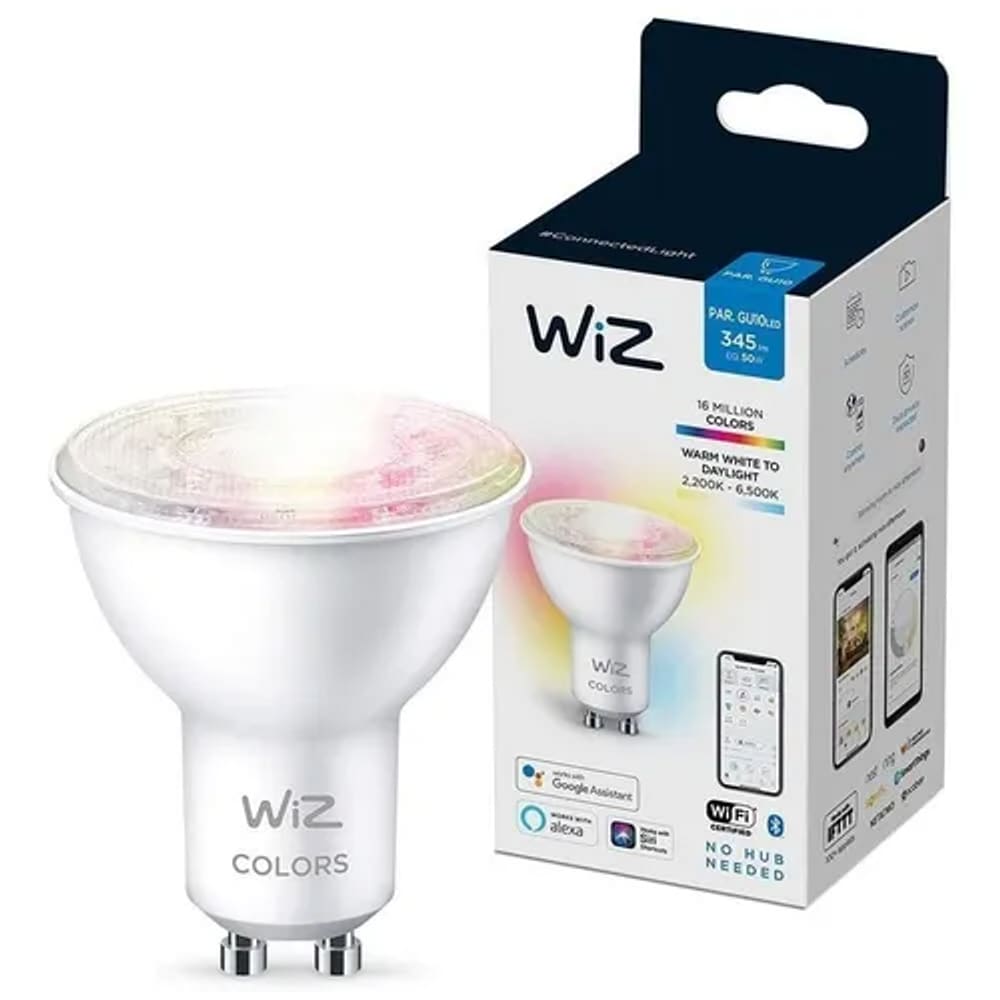 Lâmpada Inteligente Led Wifi Rgb Dicroica GU10 220V WiZ