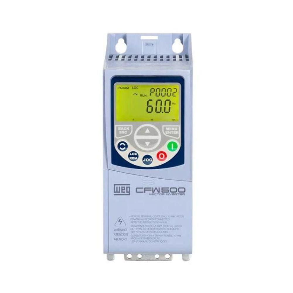 Inversor Frequência Weg Cfw500 2Cv 380V 4,3A Entrada
