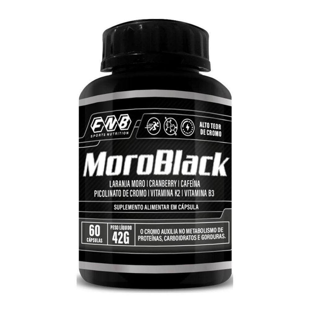 Moroblack 60 Cápsulas Laranja Moro E Mais De 5 Ativos