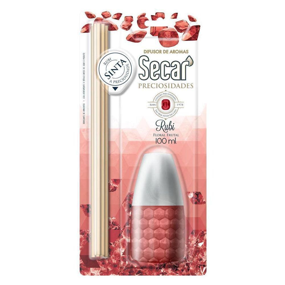 Difusor De Aromas Secar Sensações 6X100Ml Rubi