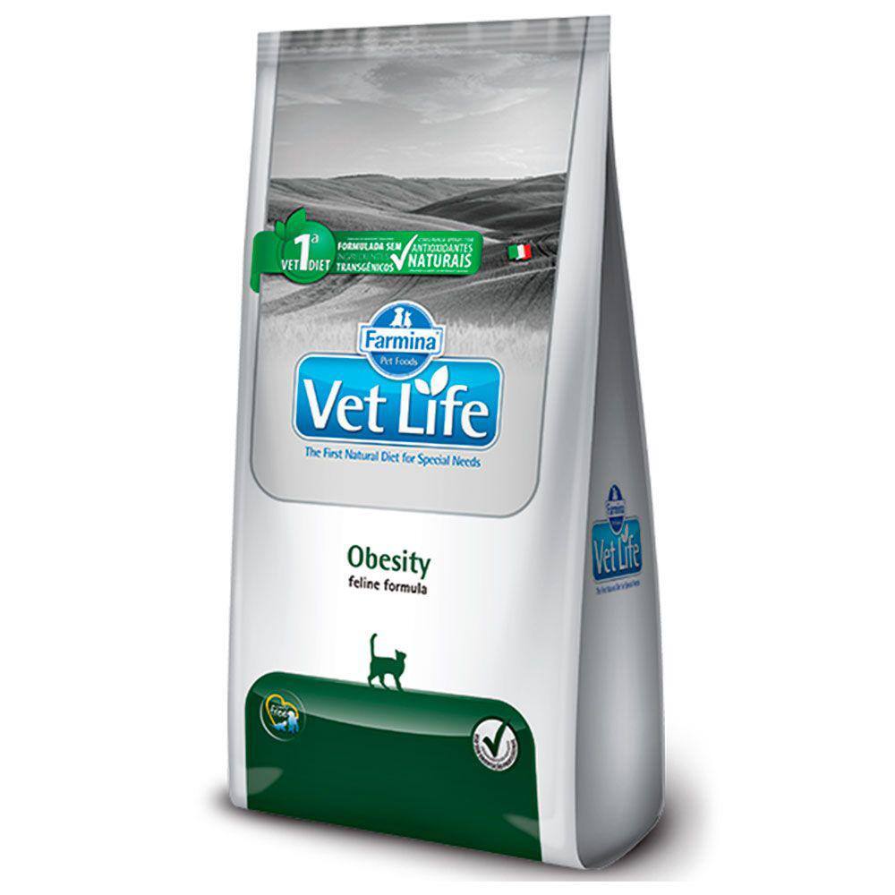 Ração Vet Life Gatos Obesidade 2kg