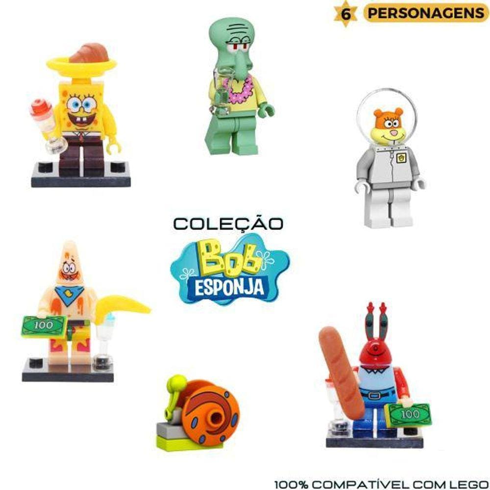 lego bob esponja