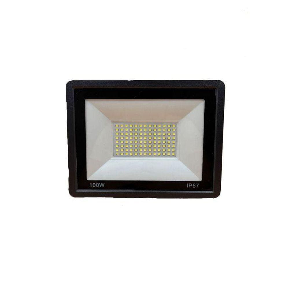 Mini Refletor Holofote 50 Led 50W Branco Frio Ip67 6000K