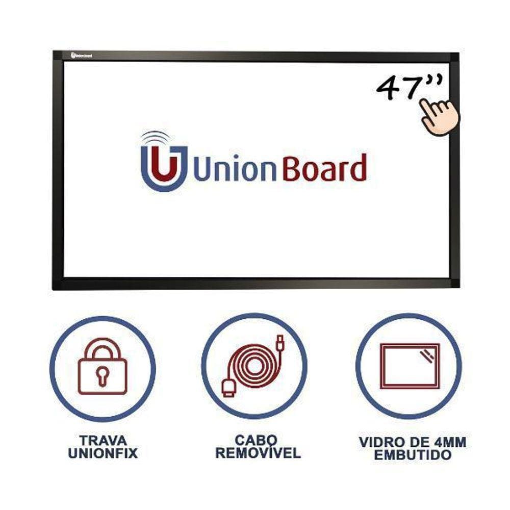 Moldura/Lousa Interativa Touchscreen Unionboard 47