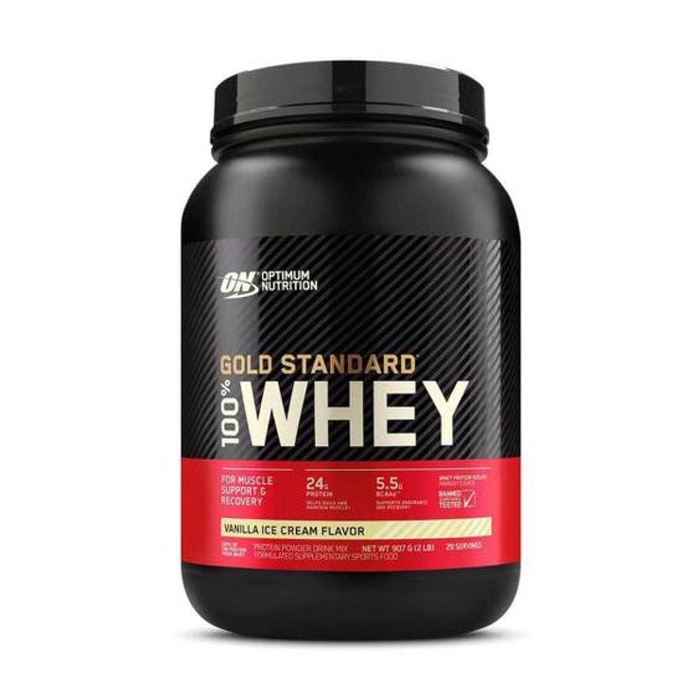 Whey gold standard 907gr (2lbs) baunilha ice cream
