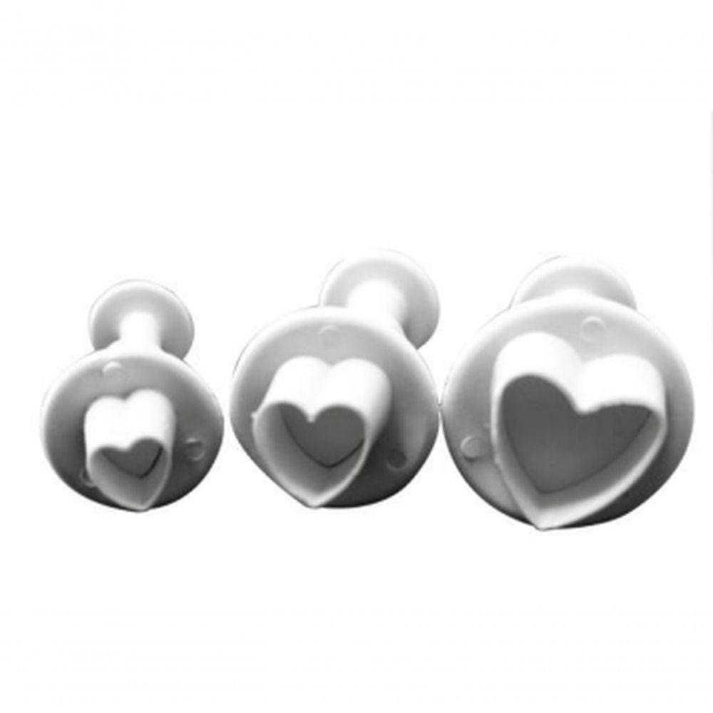 Ejetor Corações Amor Kit 3 Peças (coração)