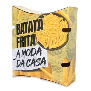 Saco Batata Frita - 08x10 cm - 100 und