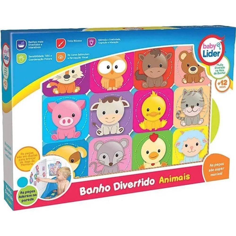Brinquedo de Banho Divertido Animais Lider
