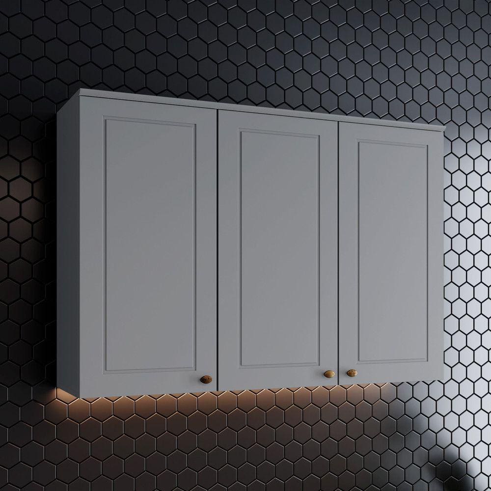 Armário Aéreo de Cozinha 120 Cm Amy Casa 812