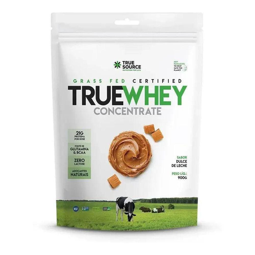 True Whey Concentrado Zero Lactose 900G Dulce De Leche