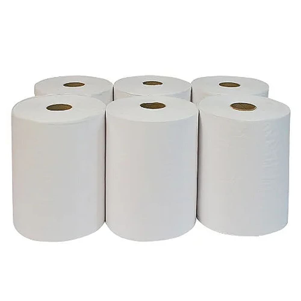 Papel Toalha Rolo - Pack com 6 rolos