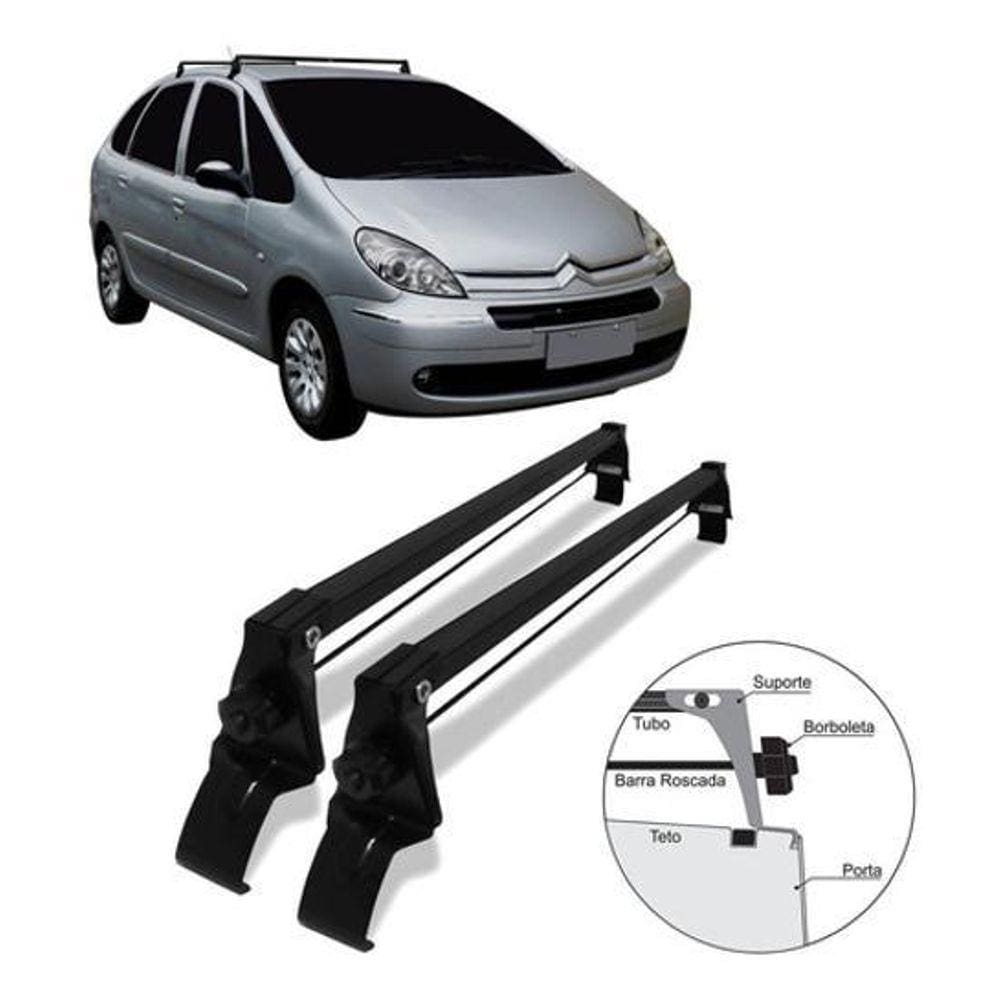 Rack Teto Bagageiro Vhip Citroen Picasso 2002 A 2012