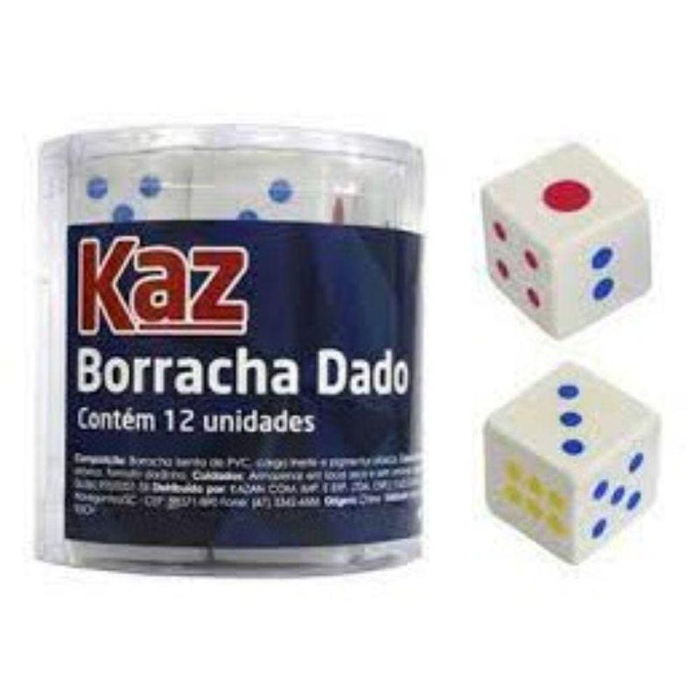 Borracha Dado - 2 Unidades Kaz