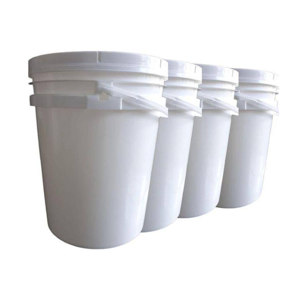Balde P Molho De Tomate 20L Alça Plast - 4 Unid
