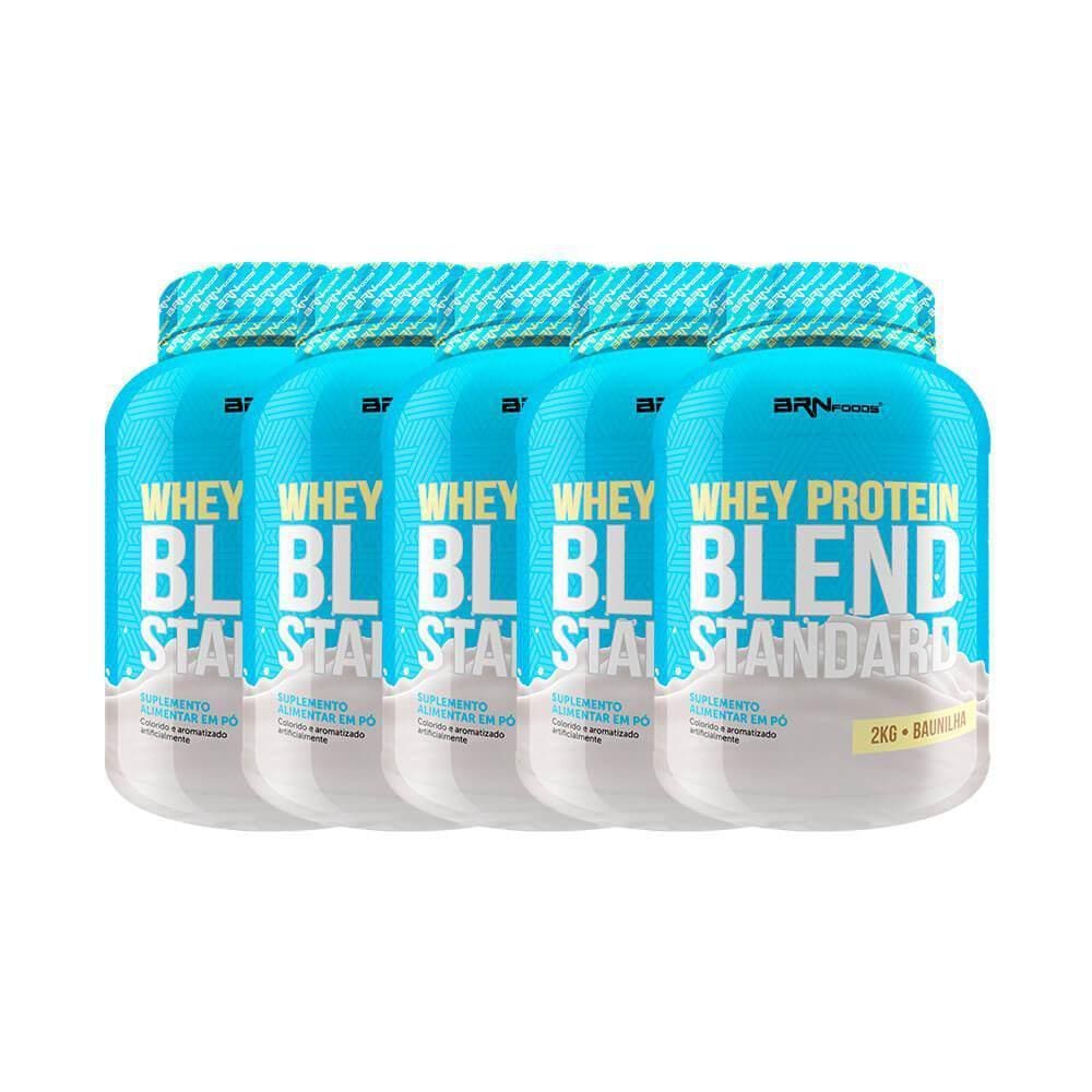 Kit 5X Whey Protein Blend Standard 2Kg