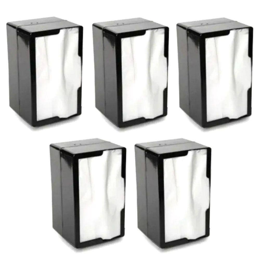 Kit Com 05 Suportes De Guardanapo Tv Para Lanchonetes Bar