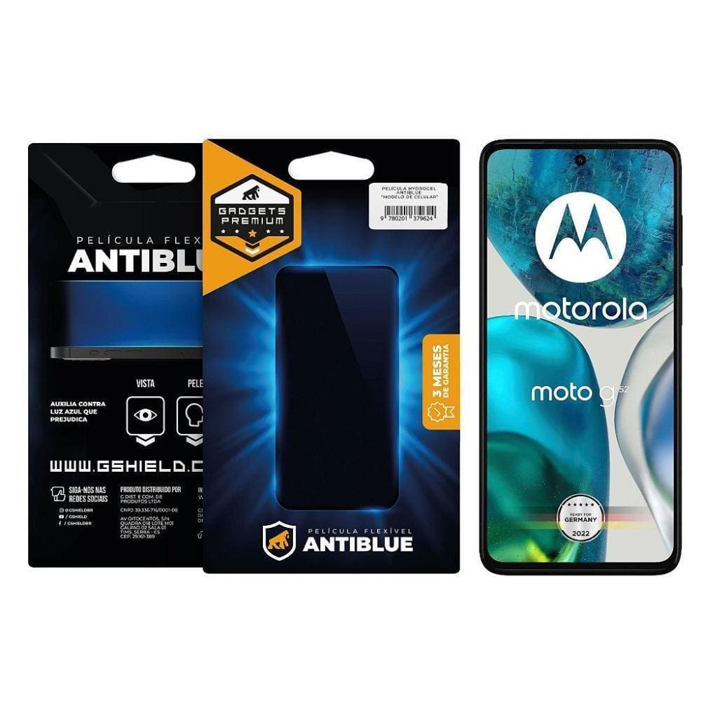 Película Para Motorola Moto G52 - Antiblue - Gshield