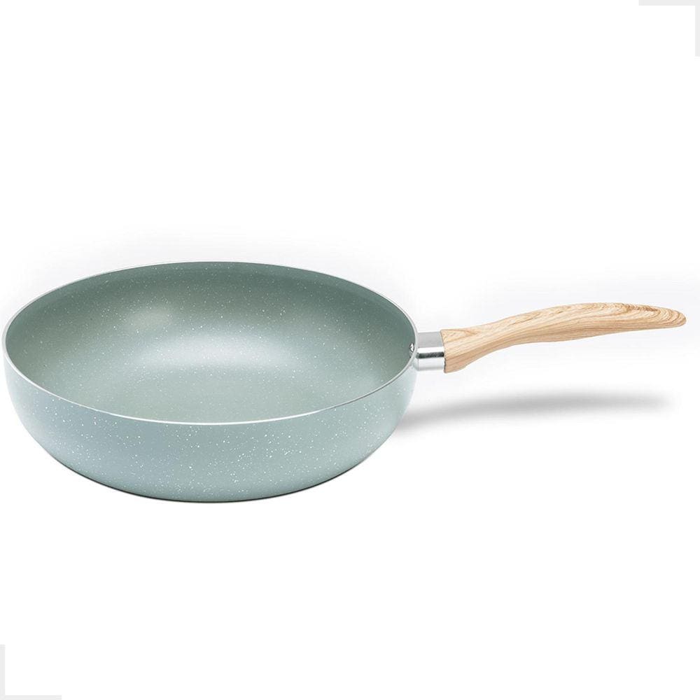Frigideira 20Cm Antiaderente Cerâmica Fundo Fogão Indução Brinox