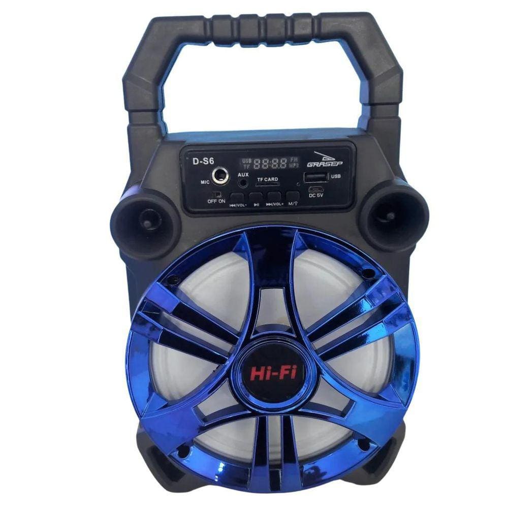 Caixa De Som Grasep D-S8 20W Bluetooth / Usb
