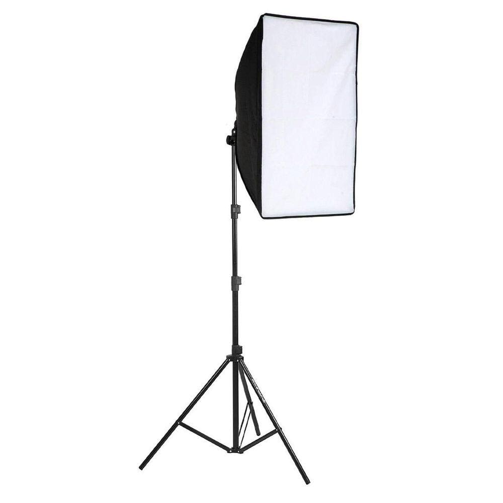 Kit 1 Softbox 50X70 Tudoprafoto Bivolt + Tripé