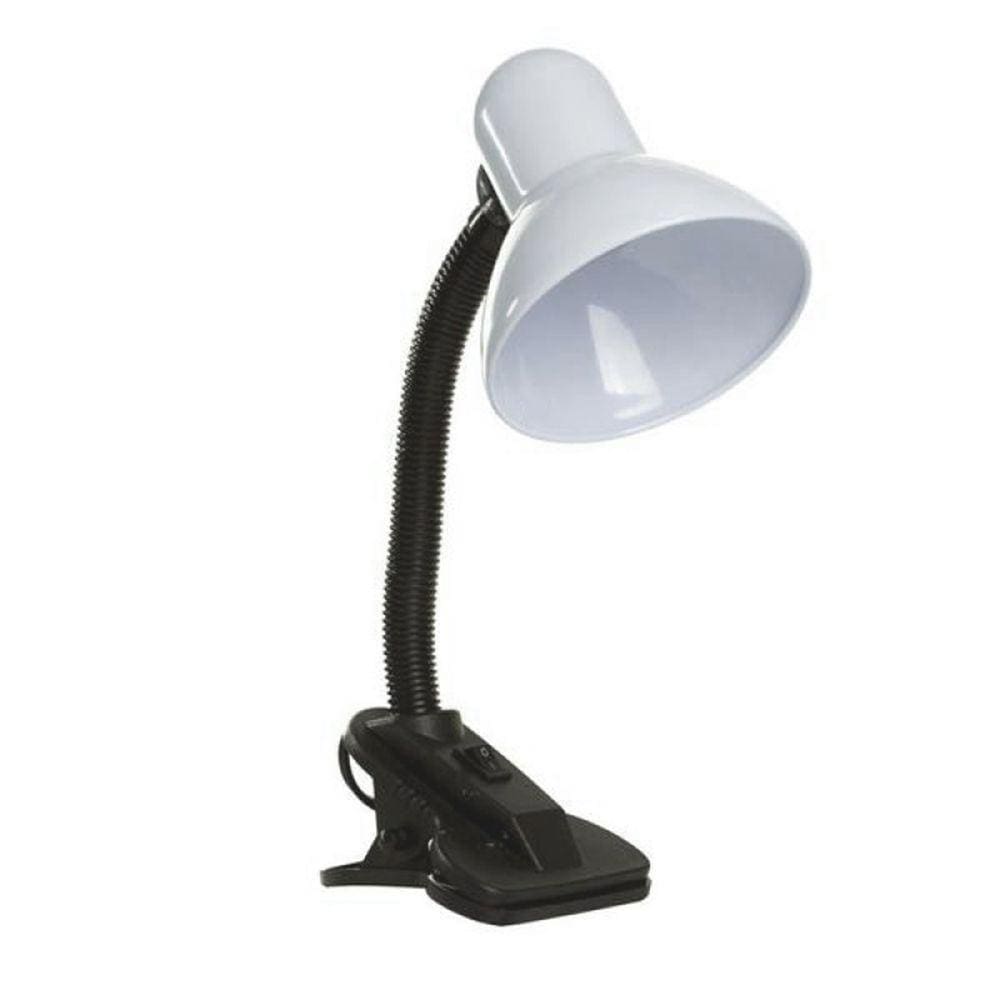 Luminaria De Mesa Articulavel Com Garra Presilha Sala